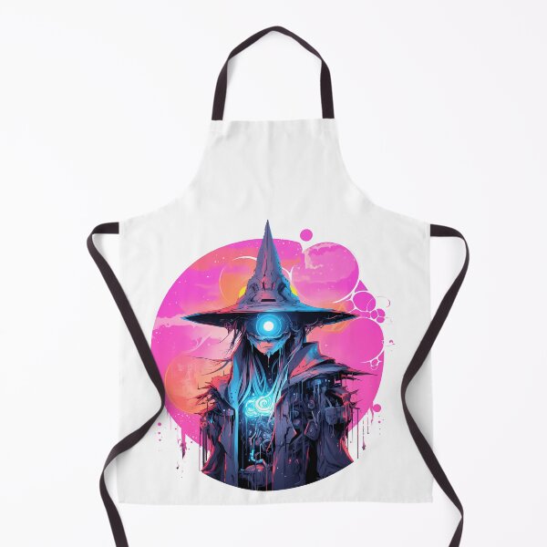 Item preview, Cyberpunk Witch in Neon Colors designed and sold by SchorlCraft.