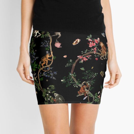 Monkey World Mini Skirt