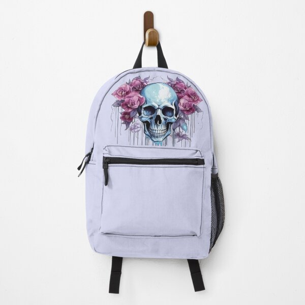Item preview, Purple Roses Skull designed and sold by kawaiistudio.