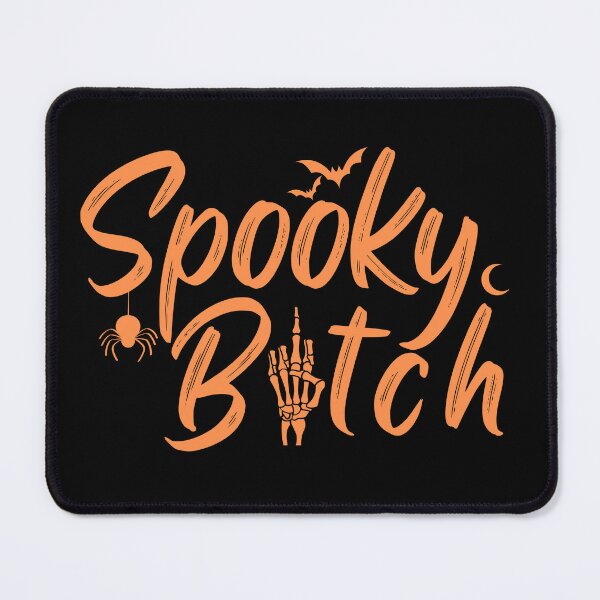 Item preview, Spooky Bitch | Orange Witchy Halloween designed and sold by KinkShoppe.