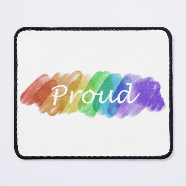 Item preview, Pride LGBTQIA Proud Rainbow designed and sold by BandBArts.