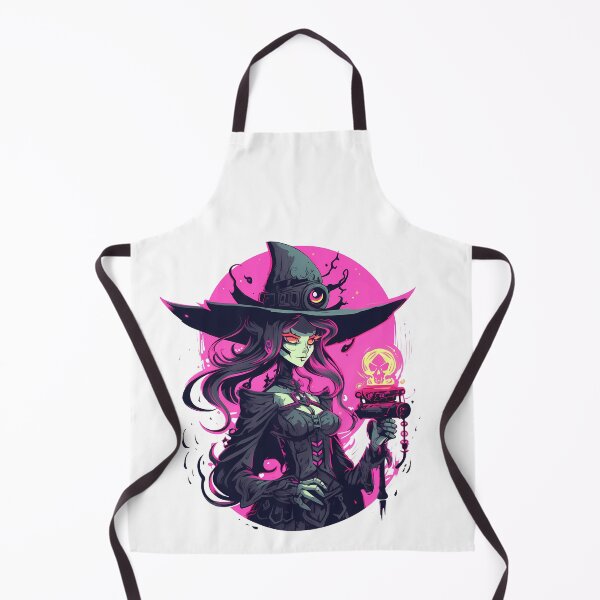 Item preview, Cyberpunk Witch in Neon Colors designed and sold by SchorlCraft.
