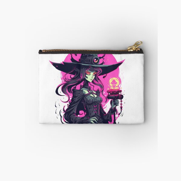 Item preview, Cyberpunk Witch in Neon Colors designed and sold by SchorlCraft.