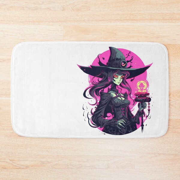 Item preview, Cyberpunk Witch in Neon Colors designed and sold by SchorlCraft.