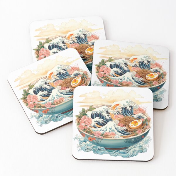Item preview, the great ramen off kanagawa designed and sold by Extraordinarym.
