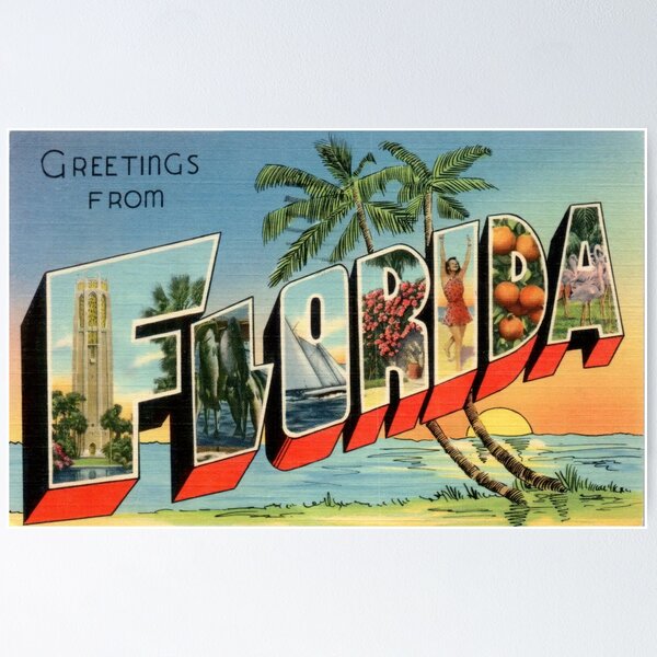 Item preview, Greetings from Florida designed and sold by brianhillDESIGN.