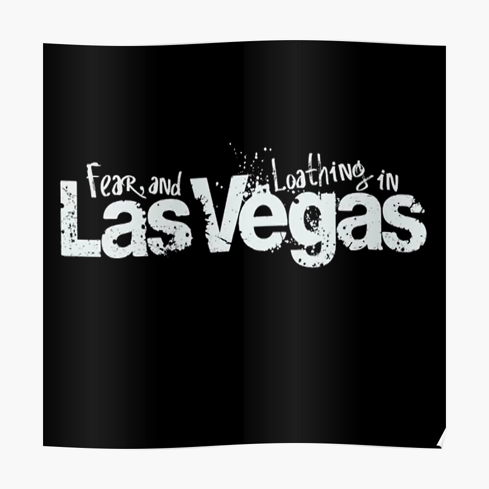 Fear And Loathing In Las Vegas Logo Art Print By Redbubble