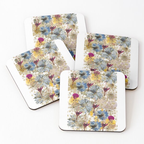Item preview, Watercolour dry press  flowers for all flower lovers designed and sold by kozlebozle007.
