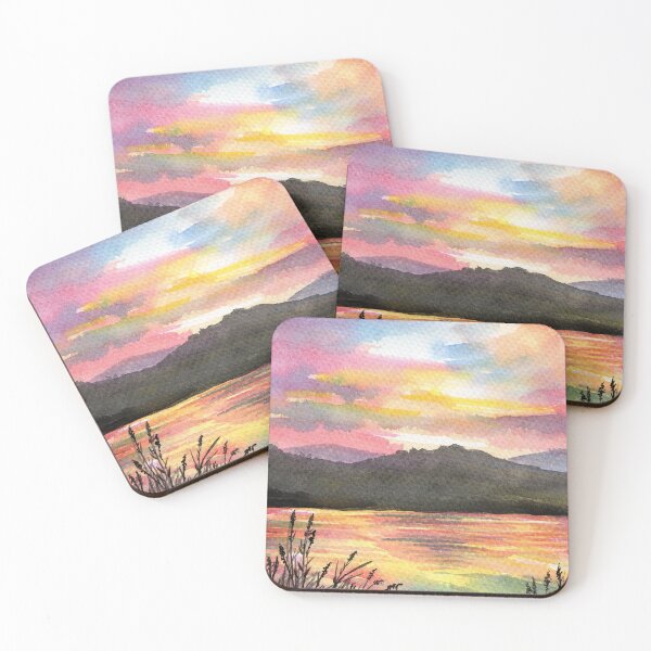 Item preview, Sunset by the Lake designed and sold by Patricia-Studio.