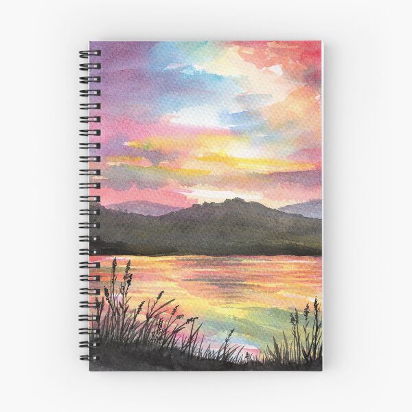 Item preview, Sunset by the Lake designed and sold by Patricia-Studio.