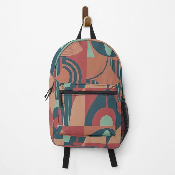 Item preview, Colorful Vintage Art Deco Abstract Pattern designed and sold by PMCreative.