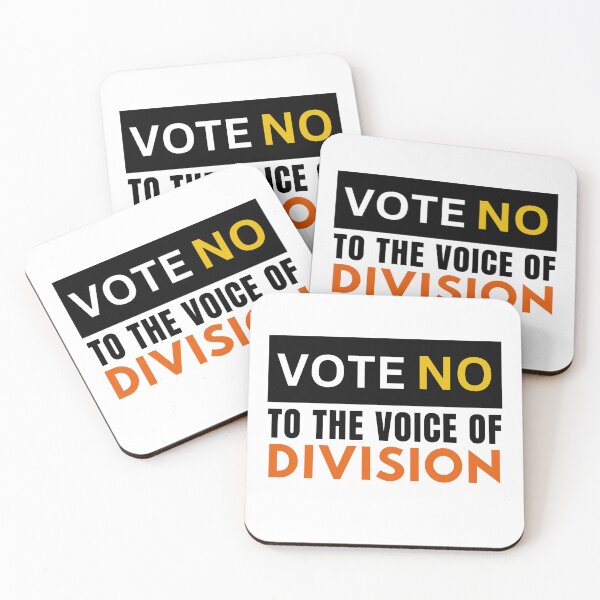 Item preview, Vote No To The Voice Of Division AUSTRALIA designed and sold by ANNINOART ⭐⭐⭐⭐⭐.