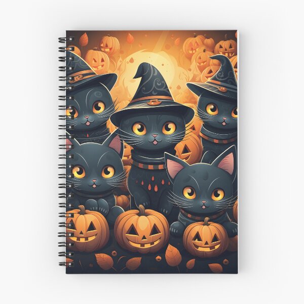 Item preview, Halloween Black Cat Kitten Pumpkin  designed and sold by Sophisticas.