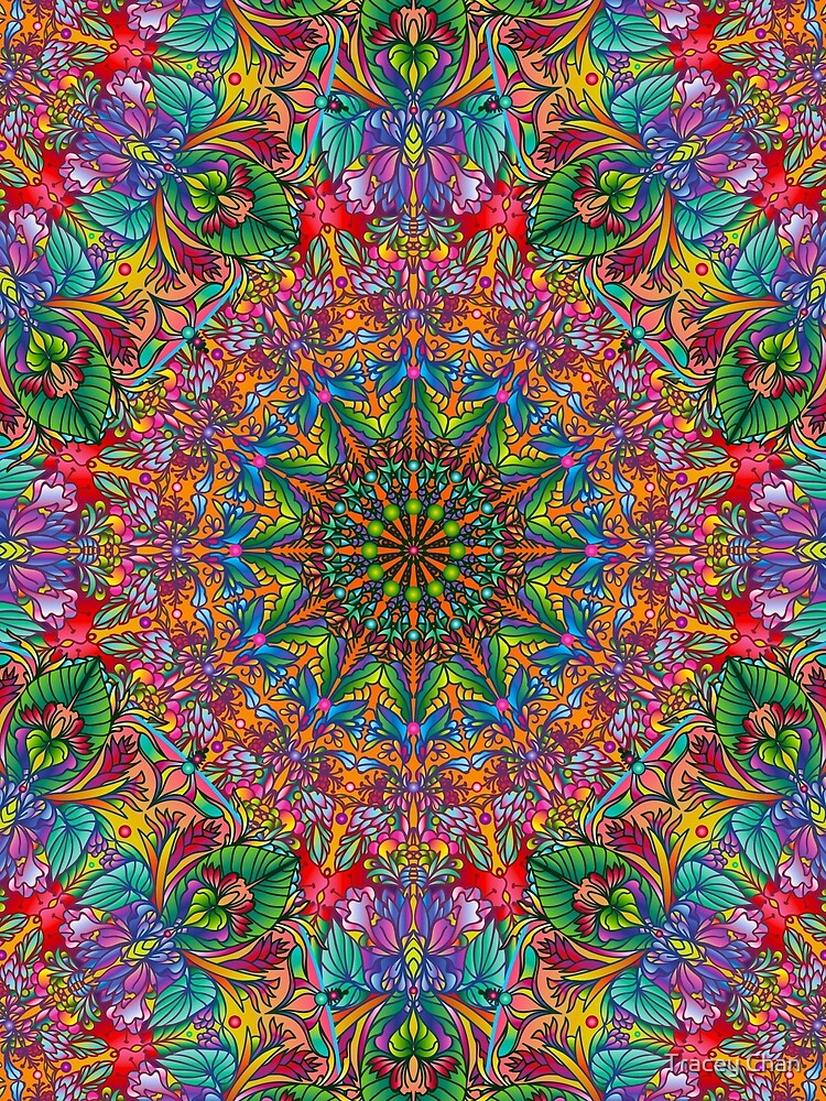 Tropical Mandala by traceychan