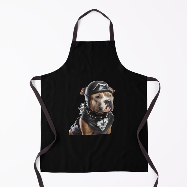 Item preview, Biker Pitbull designed and sold by Wicca and mythical creatures .