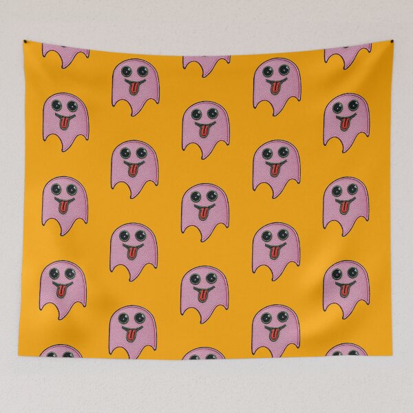 Item preview, Halloween Pink Ghost Crazy Cute  designed and sold by MikeKart.