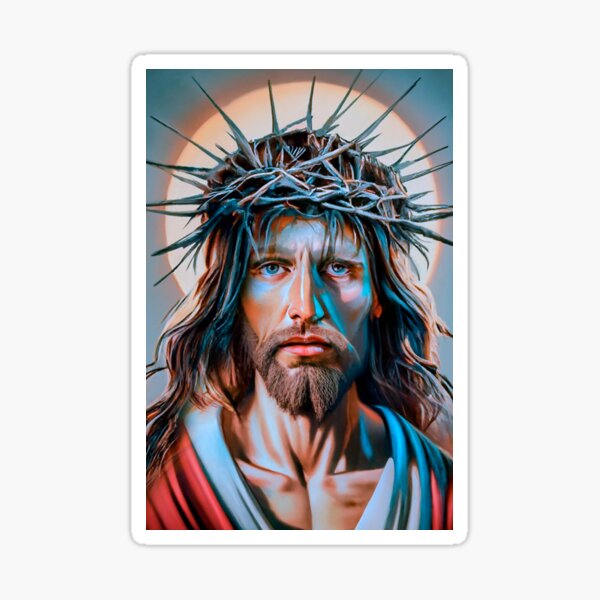 Item preview, Jesus Christ Wearing Crown of Thorns designed and sold by Daniel Hagerman.