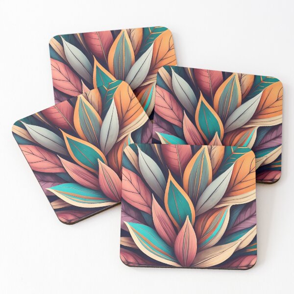 Item preview,  Pastel Shades of Fall - leaves designed and sold by EmeraldeaDesign.