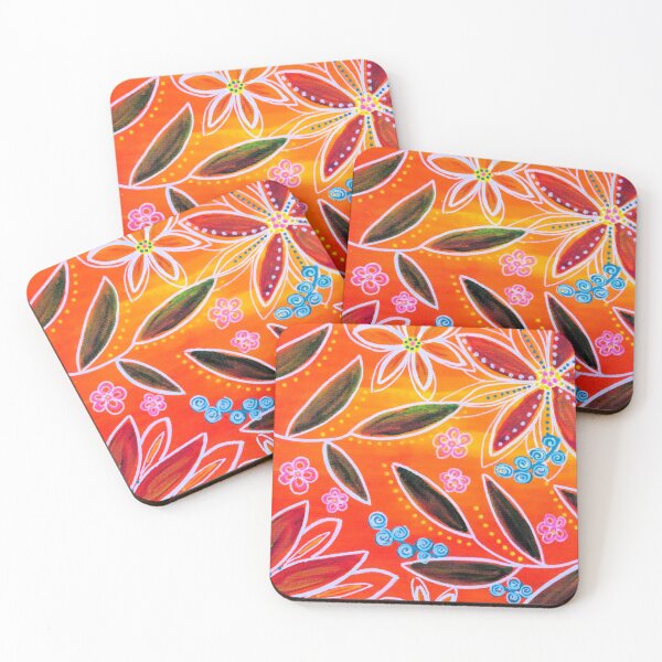 Item preview, Tropical Sunset designed and sold by Annette Kavney Art.