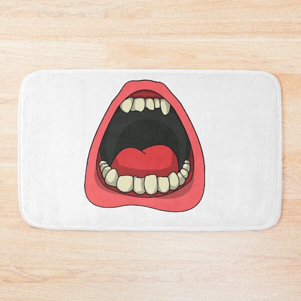 Item preview, angry mouth scared designed and sold by ZiphGames.