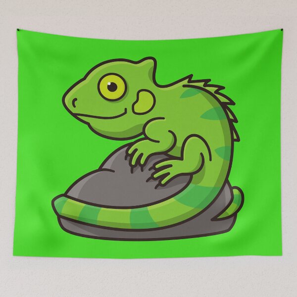 Item preview, Enigmatic Iguana designed and sold by dyart painting.
