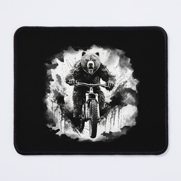 Item preview, Bear Downhill Mountain Biking  designed and sold by T-shirt-Designs.