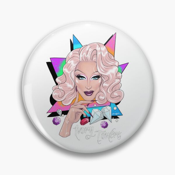 Artikelvorschau, Ivory Towers Drag Queen-Logo entworfen und verkauft von IvoryTowersTor.
