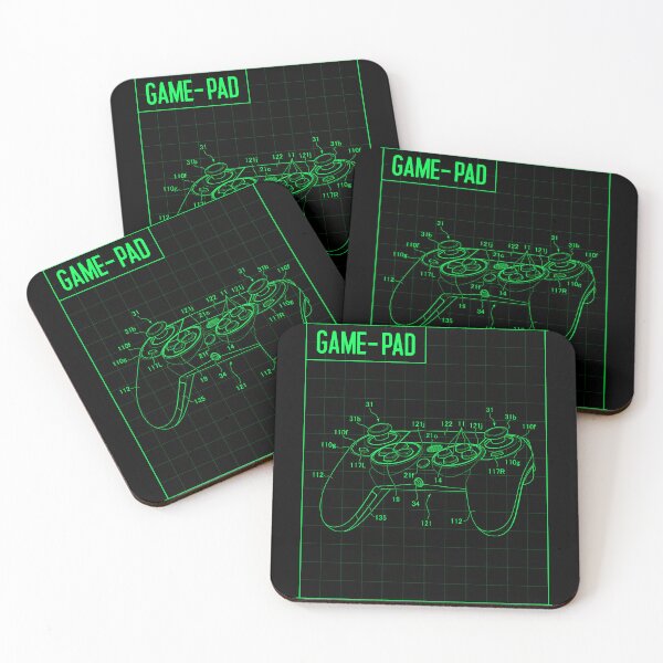 Artikelvorschau, Gamepad entworfen und verkauft von Monica-Designs.