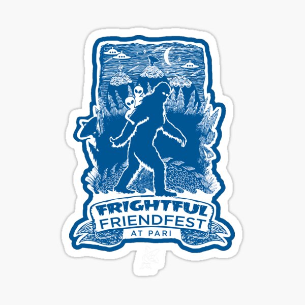 Frightful Friendfest Sticker