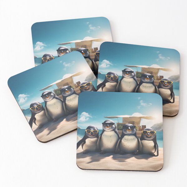Item preview, Penguin Summer Holiday designed and sold by FarOutTees.