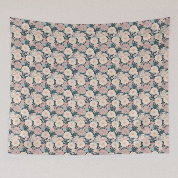 Item preview, Oriental flowers 121 designed and sold by DoodleLandShop.
