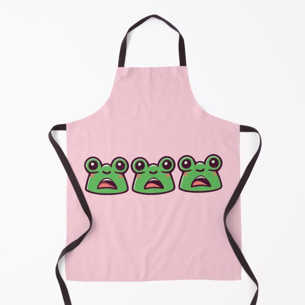 Item preview, Three Screaming Cute Frogs designed and sold by MikeKart.