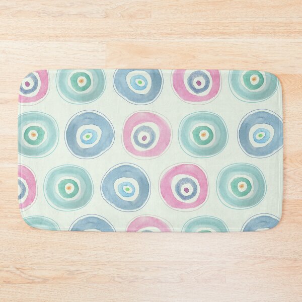 Item preview, evil eye water color pattern designed and sold by tortelllinnni.