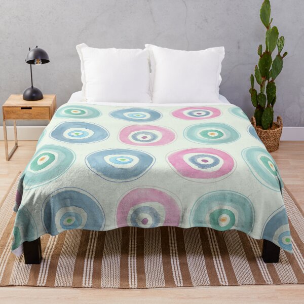 Item preview, evil eye water color pattern designed and sold by tortelllinnni.