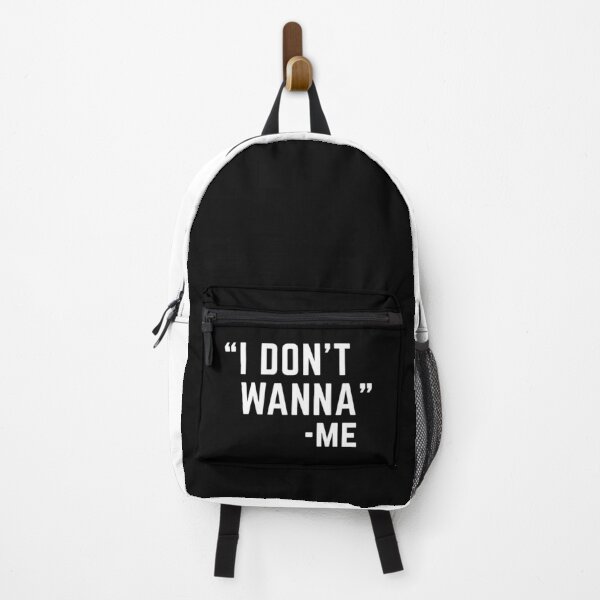 Item preview, I Don't Wanna Funny Lazy Offensive Sarcasm Quote designed and sold by quarantine81.