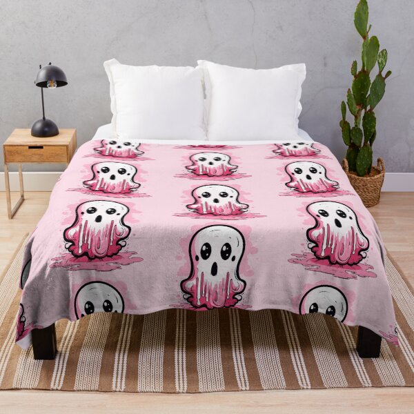 Item preview, Pink Cute Ghost Halloween Spooky designed and sold by ANNetz-PK.