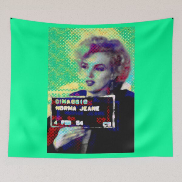 Item preview, Marilyn Monroe Mugshot by SABRE designed and sold by sabreart.