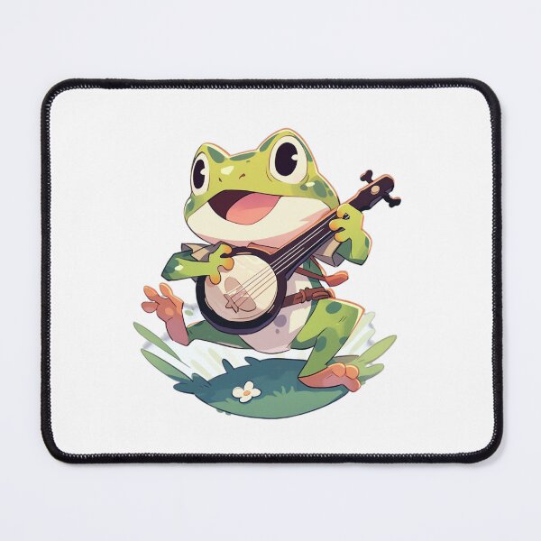 Item preview, Frog playing a banjo designed and sold by Daytalk.