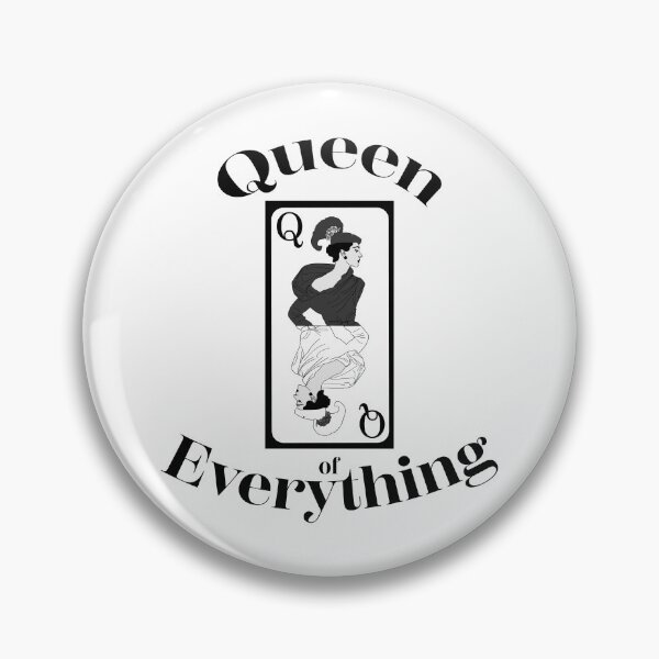 Item preview, Queen of Everything tee, Custom t-shirt, Positive top, Goddess shirt, Alt clothing, Playing card tee, Queen card, Strong woman, Empowerment designed and sold by Yarham.