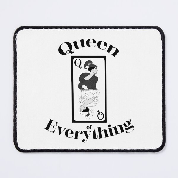 Item preview, Queen of Everything tee, Custom t-shirt, Positive top, Goddess shirt, Alt clothing, Playing card tee, Queen card, Strong woman, Empowerment designed and sold by Yarham.