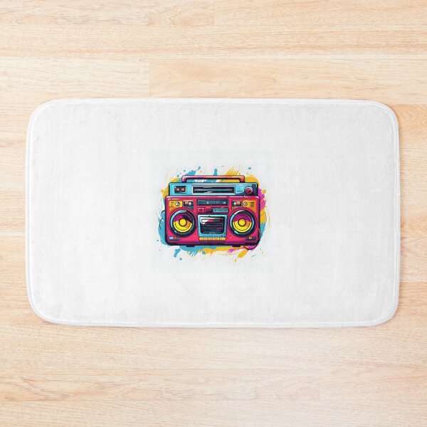 Item preview, Psychedelic Boombox designed and sold by FarOutTees.