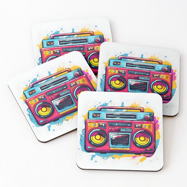 Item preview, Psychedelic Boombox designed and sold by FarOutTees.