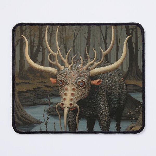 Item preview, An interesting hybrid swamp creature halloween designed and sold by Baba  Yaga's Cards.