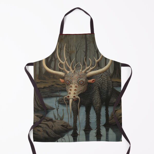 Item preview, An interesting hybrid swamp creature halloween designed and sold by Baba Yaga's Cards.