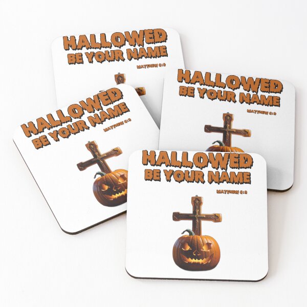 Item preview, Christian Halloween design Hallowed be your name designed and sold by KingdomEmporium.