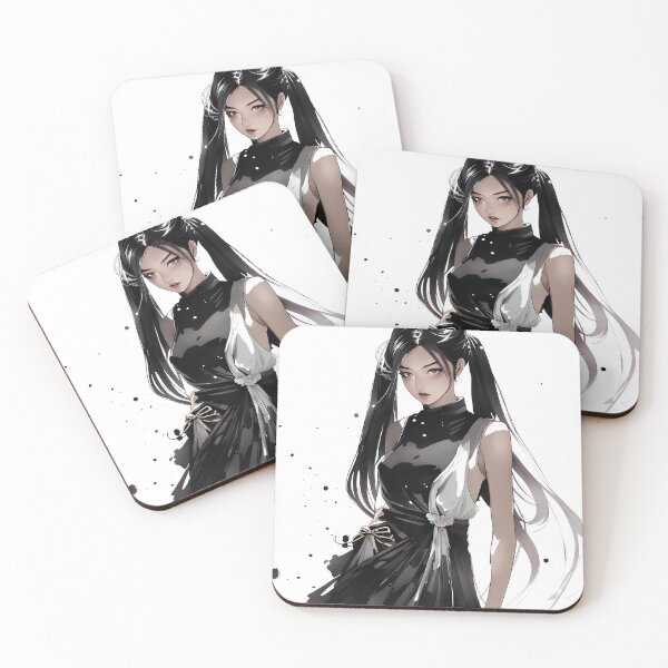 Item preview, Black and white girl designed and sold by Serene-Hue-Code.