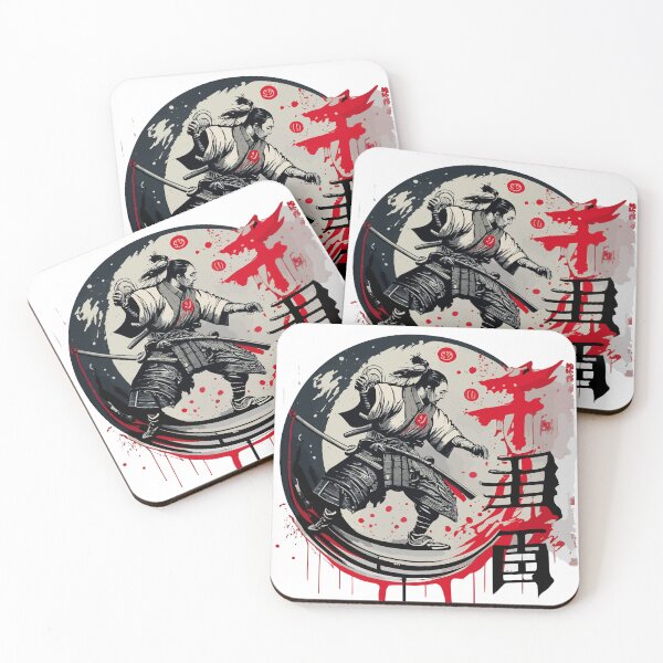 Aperçu de l'œuvre Samurai Warrior créée et vendue par Joker-Arts.