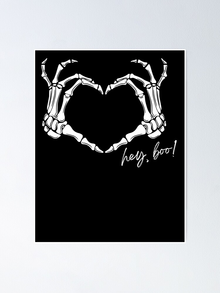 Skeleton Heart Hands