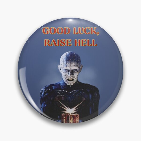 Item preview, Hellraiser Good Luck Raise Hell Card designed and sold by shopcosmiclatte.