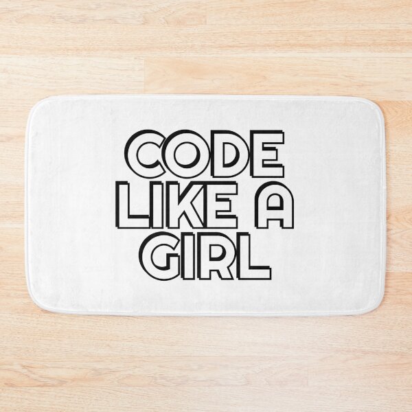 Item preview, Code Like A Girl - girls who code designed and sold by Inspirationmotivation.
